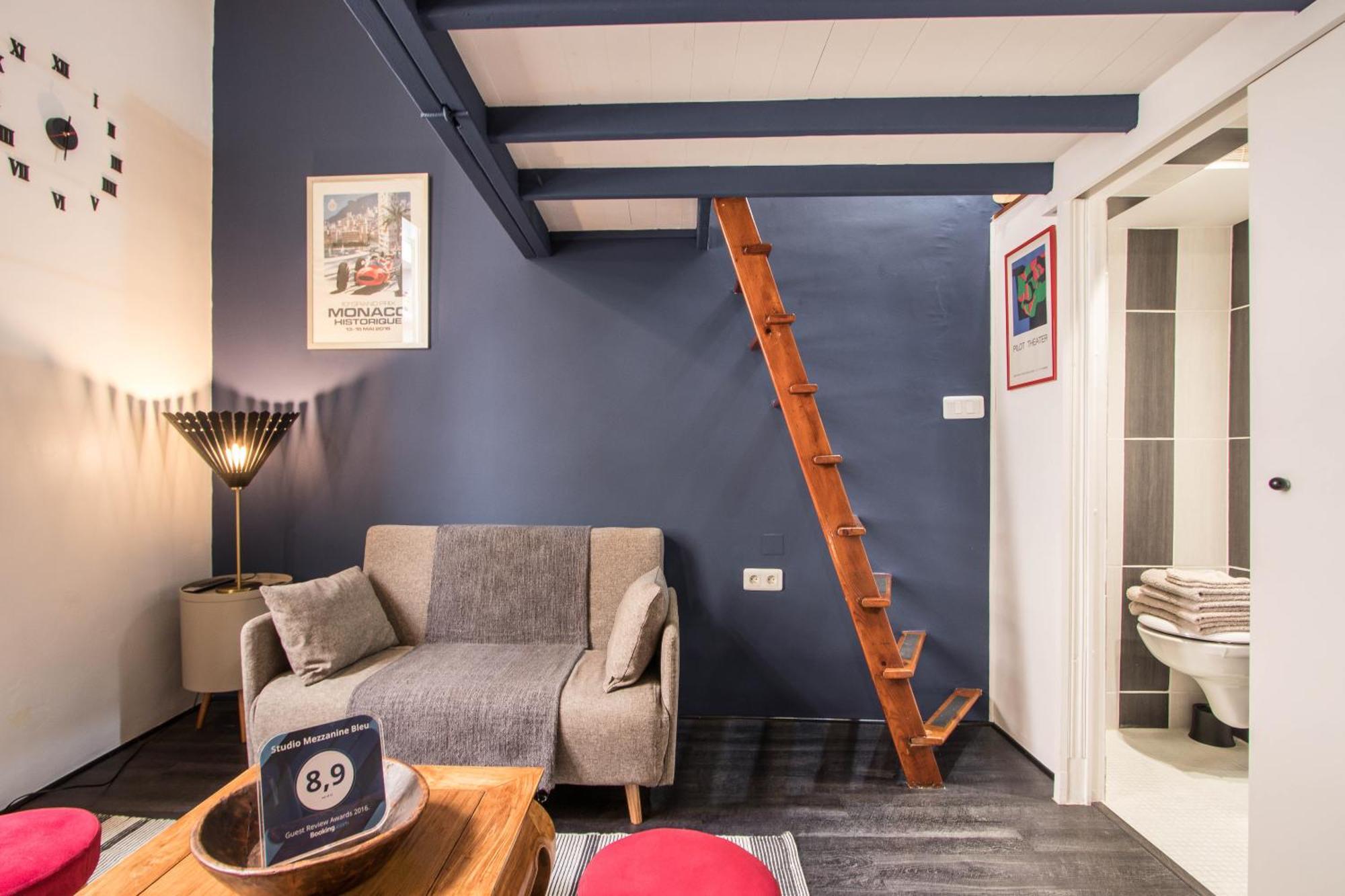 Studio Mezzanine Bleu ロクブリュヌ＝カップ＝マルタン エクステリア 写真